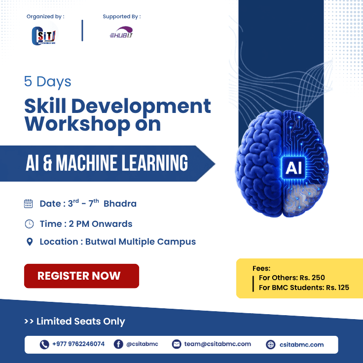 AI & Machine Learning Workshop